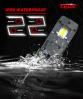 H7 Light Bulbs Pack Of 2 Four Hundred Percent Brighter 6500K Plug And Play No Adapter Required For Powersports Off Road Driving