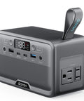 Ultra Portable Power Station 89.6Wh LiFePO4 Battery With 100W Continuous Output And 200W Peak, showing AC outlets