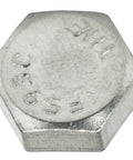 Hex head cap screw bolt, 3/8-16 x 3 in, stainless steel 304, partially threaded, 10 pcs