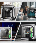 Beefed Up 3D Printer Enclosure With Built In Ventilation Kit Fireproof And Dustproof Noise Reducing Protective Cover multiple views