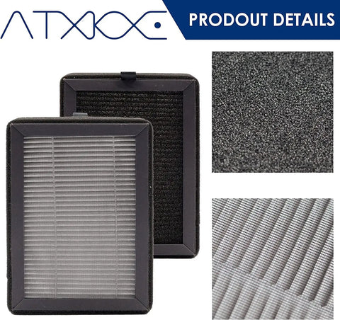 Four Pack Replacement Filter Set For LV H128 Air Purifier With 3 Stage Filtration System Activated Carbon Odor Control Pre Filter