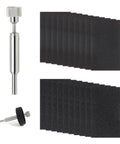 Wheel Turning Mandrel Tool For Pinewood Derby Cars With 20 Sandpaper Sheets In 120 And 220 Grit For Precise Wheel Polishing And Shaping Concentric Advantage Mandrel For Spokes Alignment Derby Accessories By Pinewood
