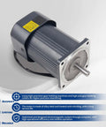 125Mm Three Jaw Self Centering Lathe Chuck Kit With 120W 110V Adjustable Speed Motor And Driver Through Hole 15Mm Spindle motor