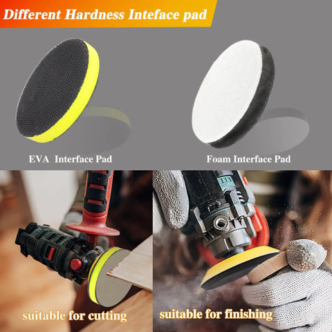 All In One 144Pc 3 Inch Sanding Disc Drill Polishing Kit with pads for cutting and finishing on wood and metal.