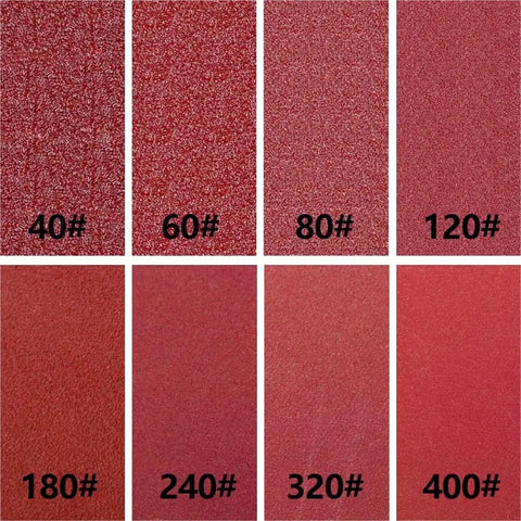 Five Piece Pack Of Top Shelf 915X100Mm Sanding Belts For Belt Sanders With Tough As Nails Abrasive Paper For Woodworking And Metal Jobs Delivering A Sweet Finish And Killer Grinding Power - assorted grits from 40 to 400