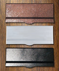 Top view of Antique Copper Letter Plate For Front Door And Garage, Solid Aluminum With Powder Coat Finish, three color options
