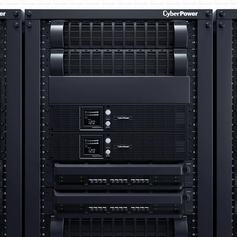 PFC Sinewave UPS With Eight Outlets, Battery Backup And Surge Protector, AVR, 2U Rack Tower, 2000VA 1540W, UL Certified For Servers, Workstations, And Network Gear