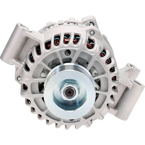 Beefed Up 12V 110A Alternator Replacement For Ford E350 Club Wagon Econoline 1999 To 2002 And Excursion 2000 To 2003 With Internal Regulator