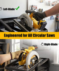 Heavy Duty Metal Circular Saw Holder Wall Mount And 3 Tier Tool Organizer for left and right blade saws in workshop