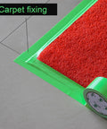 Green Heavy Duty Duct Tape 9 Mil Thick, 1.88 Inch Wide, 30 Yards Per Roll, Industrial Grade Waterproof Tape For Packing And Repairs, Strong Sticky Utility For Concrete, Wood, Glass, Metal, Plastic, 2 Rolls Total 60 Yards carpet fixing on tile floor