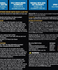 Enduro Water Based Clear Poly Satin Finish 1 Gallon A Durable Low Odor Sealant label with application instructions