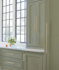 Kitchen cabinets with Bar Pulls Three Quarter Inch Center To Center Golden Champagne Cabinet Pulls For Cabinets And Drawers