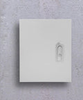 Plastic Electrical Junction Box And Distribution Cabinet 25x30x14cm mounted on wall, lockable design for indoor outdoor use.