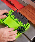 Professional Grade Eva Featherboard And Push Stick Tool Set for accurate board tracking on table saws.