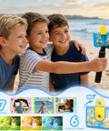 Pool Toy And Underwater Camera For Kids 99ft Waterproof Action Camera With 1080P Video And 20MP Photos used by boys on beach