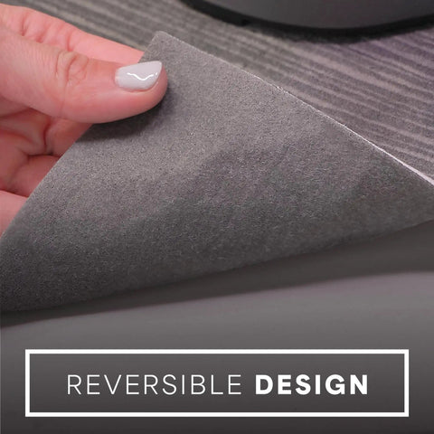Absorbent Coffee Mat For Countertops 12 By 18 Inch Spill Catcher Pad showing reversible design and texture close-up.