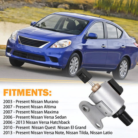 CVT Transmission Stepper Motor 3 Point 5L Exact Fit For JF010E RE0F09A RE0F09B shown with Nissan Versa