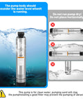 heavy-duty submersible water pump underwater installation guide