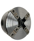 Supernova 2 Lite Wood Lathe Chuck Bundle With 2 Inch Jaw Set Insert Version ILNS silver metal lathe chuck close view