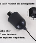 Built-in lifter for Adjustable Height H Type Track Lighting Pendants, 4 Ft Dope Industrial Black Metal Track Light.