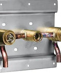 Falling Water Two Handle Ceramic Valve With Dual Control, Wall Mounted, Durable Brass, Ceramic Disc Valve, 2.2 GPM Flow