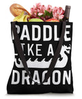 Dragon Boat Racing Festival Tote Bag For Fans And Athletes A Vibrant Crew Gear That Feels Like Festival Vibes With Bold Dragon Boat Artwork Durable Canvas Tote For Travel Beach Gym And Everyday Use
