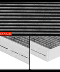 Activated Carbon Cabin Air Filter For Audi A6 A6 Quattro A7 Quattro A8 Quattro RS7 S6 S7 S8 2011 Through 2018 detail view