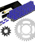Drive Chain And Sprockets Kit For Yamaha Grizzly 125 YFM125 G 2004 2005 2006 2012 Front And Rear Sprockets High Tensile Chain