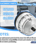 Drive Primary Clutch For EZGO Express S4 S6 L4 L6 EFI 2012 2022 TXT EFI And RXV EFI 2019 2020 Cushman Hauler 800 1200