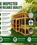 Tough As Nails Black Vinyl Coated Hardware Cloth One Quarter Inch Mesh Wire Fencing Roll 48 inch width for chicken coop construction.