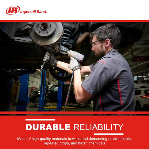 Technician using Half Inch Drive Quiet Tech Air Impact Wrench With Up To 1300 Ft Lbs Torque For Pro Grade Assembly And Disassembly