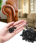 Top Shelf Metal Upholstery Tacks Legit Black Thumb Nails For Vintage Furniture Upkeep And Diy Room Decor Solid 200 Piece Set shown in hand