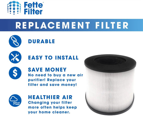 True HEPA H13 Replacement Filter For MA-14 Air Purifier 14 Series 14W 14B 3-In-1 Filtration with features highlighted