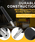 Keep Your Planer Rolling Smooth With This Solid Replacement Planer Roller features wear-resistant rubber and steel core for durability.