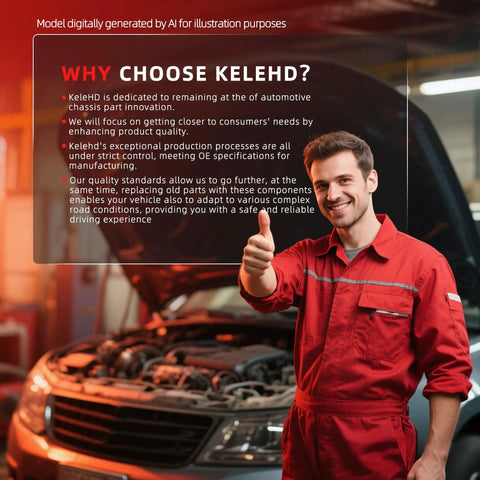 Front Driveshaft 40.25 Inch Prop Shaft For Ford F250 F350 F450 Super Duty 2011 2016 4WD 4x4 Replacement Part For F Series Heavy Duty Trucks Beefed Up Premium Quality OEM Grade Front Drive Shaft For Maximum Strength And Smooth Operation., mechanic in red uniform giving thumbs up in front of truck