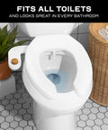 Bidet Attachment With Adjustable Water Pressure And Angle Controls For Your Toilet Fresh Water Real Bamboo Knob Modern Toilet Upgrade