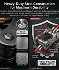 Heavy Duty 10 Pack 410 Chain Master Links For Motorcycle Atv Dirt Bike with steel construction and detailed wear resistance.