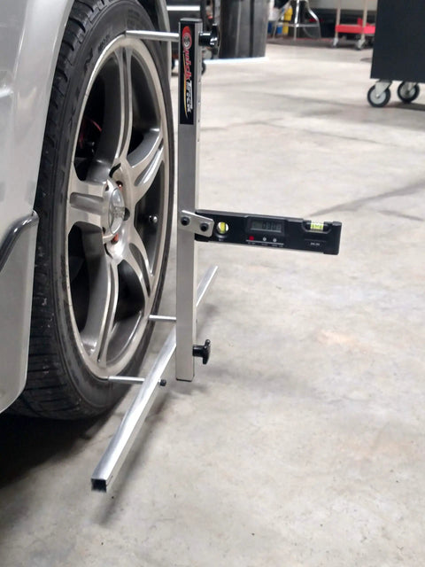 Slick Portable Wheel Alignment Kit For 13 To 18 Inch Tires DIY Four Wheel Setup Caster Camber Toe Gauge Auto Tools To Keep Your Ride Tight And Skip The Shop Line No Stress Pro Results At Home