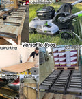 10 Pack Stainless Steel Gravity Conveyor Rollers 38mm x 650mm Unpowered Steel Bearing Rollers for various industrial uses