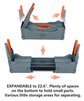 Portable Gun Cleaning Stand For Rifles And Shotguns Lightweight Collapsible Range Bench Extendable Design Demonstration