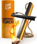 All In One Flint And Steel Fire Starter Kit With Ferro Rod Waterproof 36 Inch Wick Rope Steel Striker Windproof And Rainproof Sparks For Camping Survival Prep And Outdoor Adventure