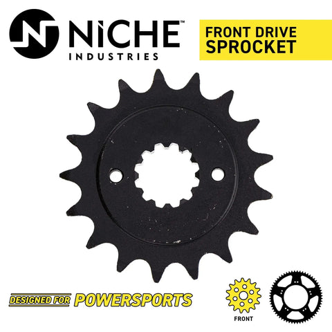 Drive Sprocket And Chain Combo For Honda Shadow Spirit 750 VT750DC Front 17T durable SA alloy sprocket