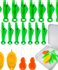 30 Piece Needle Threader Set With Fish Mouth Guides For Side Threading Sewing Machines And Handy Hand Threaders Durable Plastic And Metal Tools For Quick Mess Free Threading In Home Sewing Projects