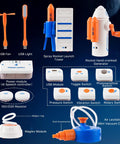 Space Theme STEM Kit With Voice Control For Kids Ages 8 To 12, 300 Plus Projects, Hands On Electronics Circuit Lab, Advanced Edition, Rocket Launcher And Lights, Great Gift For Curious Builders components