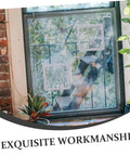 Self Adhesive Window Screen Repair Patch Kit For Quick Coverage And Strong Adhesion No Fuss Easy Stick On Patches For Door And Window Screens Fix Holes And Cracks With White Finish installed on window screen.