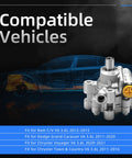 Image showing Power Steering Pump Fits Dodge Grand Caravan 2011 To 2020, Chrysler Town And Country 2011 To 2016, V6 3.6L Engine.