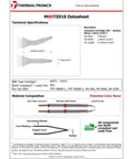 Datasheet for Tweezers Cartridge Pair Conical Sharp Tip 1.0mm 0.04in For Soldering Irons 800 Series with technical specifications