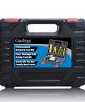 Pro Network Tool Kit For Cat6 Cat5e Cat5 With Pass Through RJ45 Crimp Tool Wire Tracker 110 88 Punchdown Durable Case