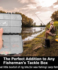 160 Piece Fishing Swivel Snaps Kit with Barrel Snaps, Ball Bearing Swivels, Clips and Glow Beads for Saltwater and Freshwater Tackle, Go To Rig Making Set for Serious Anglers, in black case