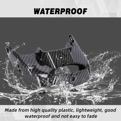 Sur Ron Battery Cover For Light Bee XS Electric Dirt Bike, Carbon Fiber Pattern Battery Compartment Shield, Lightweight And Built Tough, High Temperature Resistant Protection For Your Sur Ron Electric Dirt Bike